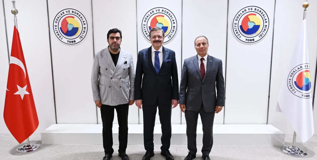 TOBB BAŞKANI RİFAT HİSARCIKLIOĞLU ZİYARETİ