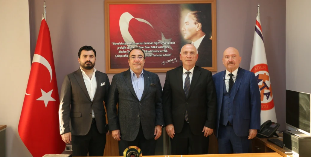 MTA ORTA ANADOLU 3. BÖLGE MÜDÜRÜ DR. METİN BULUT ZİYARETİ