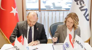 MÜSİAD İLE UNHCR ARASINDA İŞ BİRLİĞİ ANLAŞMASI İSTANBUL’DA İMZALANDI