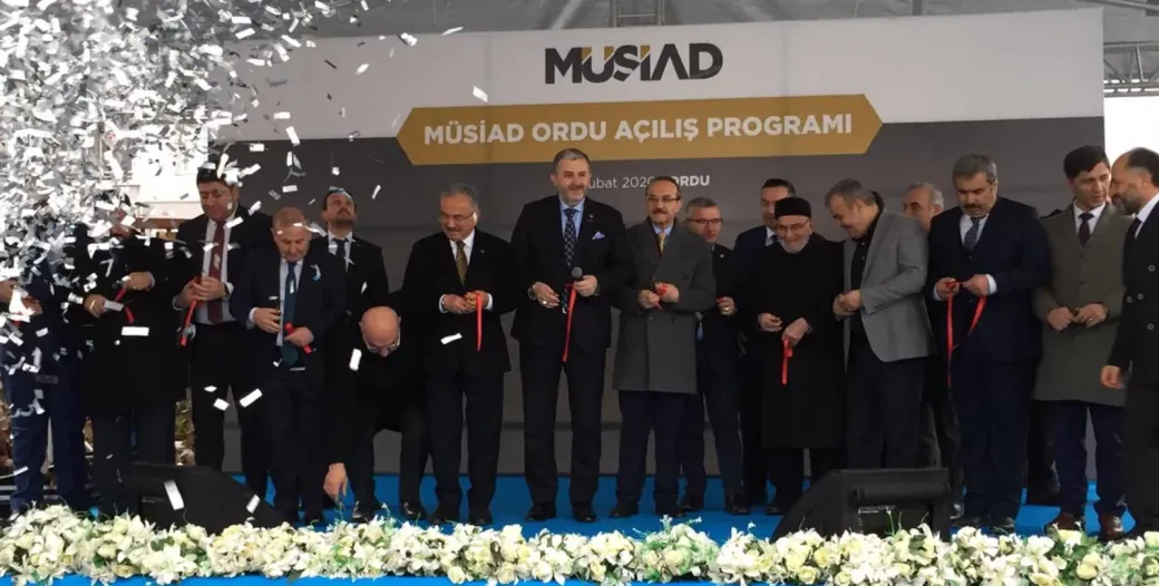 MÜSİAD ORDU ŞUBESİ YENİ HİZMET BİNASI AÇILIŞI GERÇEKLEŞTİRİLDİ