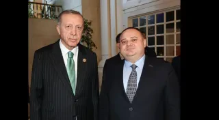CUMHURBAŞKANI ERDOĞAN, MÜSİAD KAZAKİSTAN HEYETİ İLE BİR ARAYA GELDİ