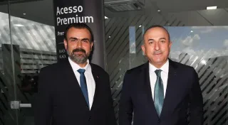 MÜSİAD BREZİLYA BAŞKANI, T.C. DIŞİŞLERİ BAKANI İLE BİR ARAYA GELDİ
