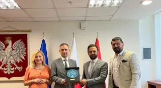 DİPLOMATİK İLİŞKİLER KOMİSYONU'NDAN POLONYA BAŞKONSOLOSLUĞUNA ZİYARET