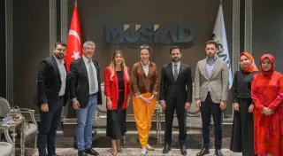 YENİ ZELANDA BÜYÜKELÇİSİ MÜSİAD'I ZİYARET ETTİ