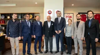 SEKTÖR KURULLARI VE FUAR FORUM KOMİSYONU TFF'Yİ ZİYARET ETTİ