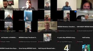 MÜSİAD’IN YENİ DÖNEM YURT DIŞI TEMSİLCİLERİYLE İSTİŞARE TOPLANTISI GERÇEKLEŞTİRİLDİ