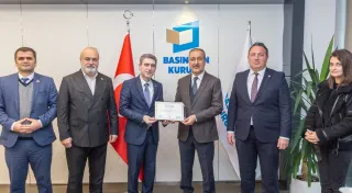 BASIN İLAN KURUMU ZİYARET EDİLDİ
