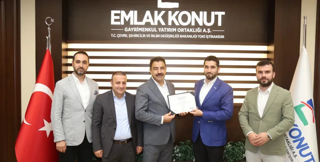 VISIT FROM THE CONSTRUCTION AND BUILDING MATERIALS SECTOR BOARD TO EMLAK KONUT
