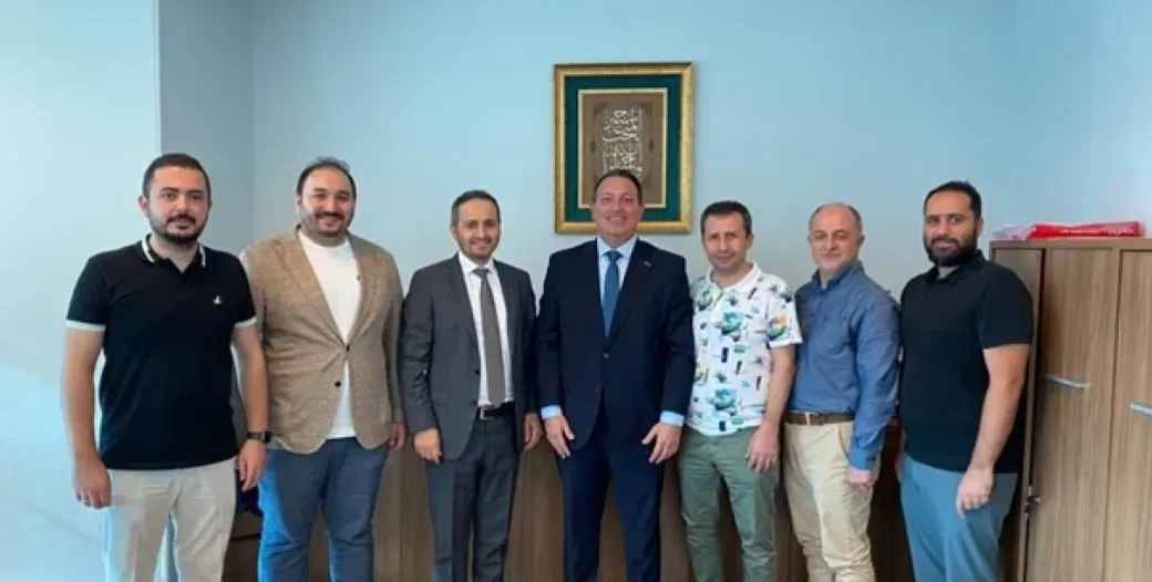 A VISIT FROM THE PRINTING, PUBLISHING AND MEDIA SECTOR BOARD TO İSTANBUL COMMERCE UNIVERSITY SECRETARY GENERAL DR. OĞUZ ÖZCAN