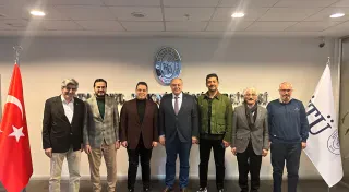 THE CHEMICALS, METAL AND MINING SECTOR BOARD PAID A VISIT TO İTÜ VICE RECTOR AND DEAN OF THE FACULTY OF MINES PROF.DR MUSTAFA KUMRAL