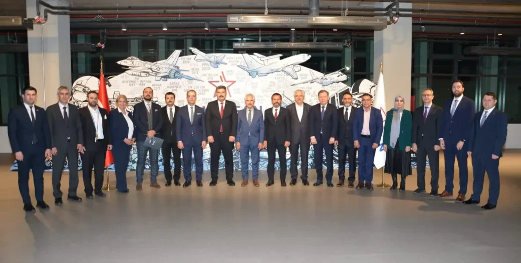 MÜSİAD DEFENCE INDUSTRY SECTOR BOARD CHAIRMAN FATİH ALTUNBAŞ AND HIS BOARD VISITED HAVELSAN GENERAL MANAGER DR. MEHMET AKİF NACAR