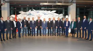 MÜSİAD DEFENCE INDUSTRY SECTOR BOARD CHAIRMAN FATİH ALTUNBAŞ AND HIS BOARD VISITED HAVELSAN GENERAL MANAGER DR. MEHMET AKİF NACAR