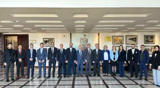 A VISIT WAS PAID TO THE GENERAL DIRECTORATE OF SUPPLY SERVICES BY THE MÜSİAD DEFENCE INDUSTRY SECTOR BOARD