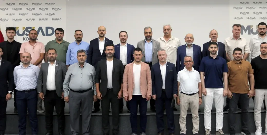 MÜSİAD KONYA ŞUBESİNDE 4. BÖLGE MAKİNE SEKTÖR ÜYELERİ TANIŞMA VE İSTİŞARE TOPLANTISI DÜZENLENDİ