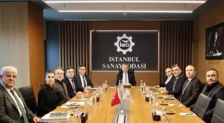 A VISIT TO THE İSTANBUL CHAMBER OF INDUSTRY FROM THE LOGISTICS SECTOR BOARD CHAIRMAN