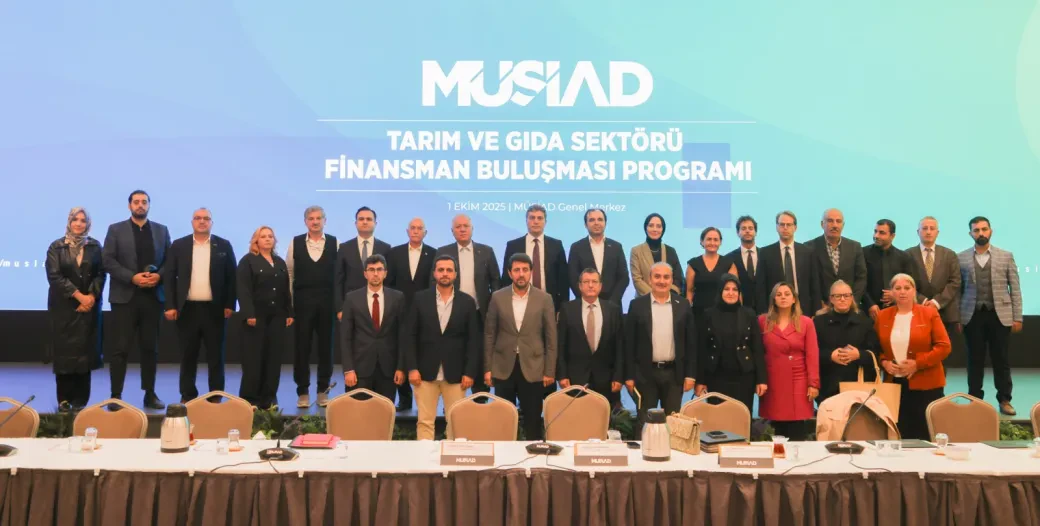 TARIM VE GIDA SEKTÖRÜ FİNANSMAN BULUŞMASI GERÇEKLEŞTİRİLDİ