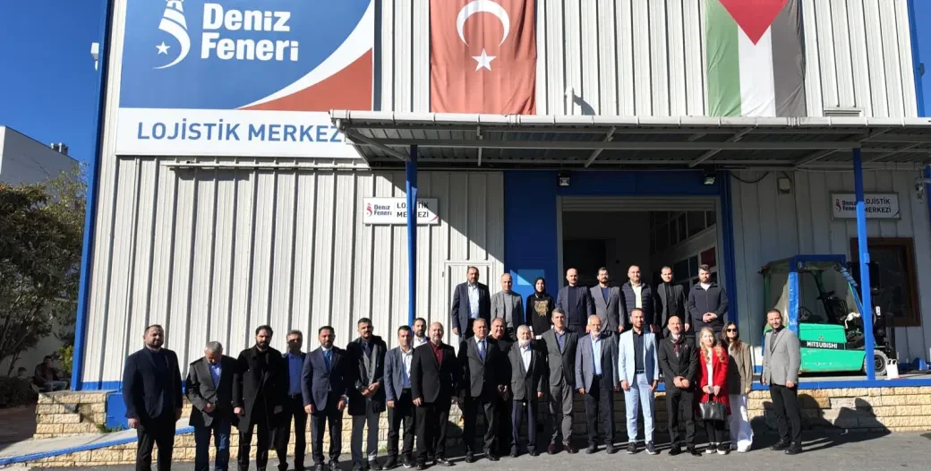 زيارة مجلس قطاع الإنشاءات ومواد البناء في مسياد إلى جمعية Deniz Feneri