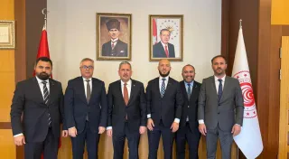 MÜSİAD CHEMICALS SECTOR BOARD PAYS A VISIT TO THE DEPUTY MINISTERS OF TRADE