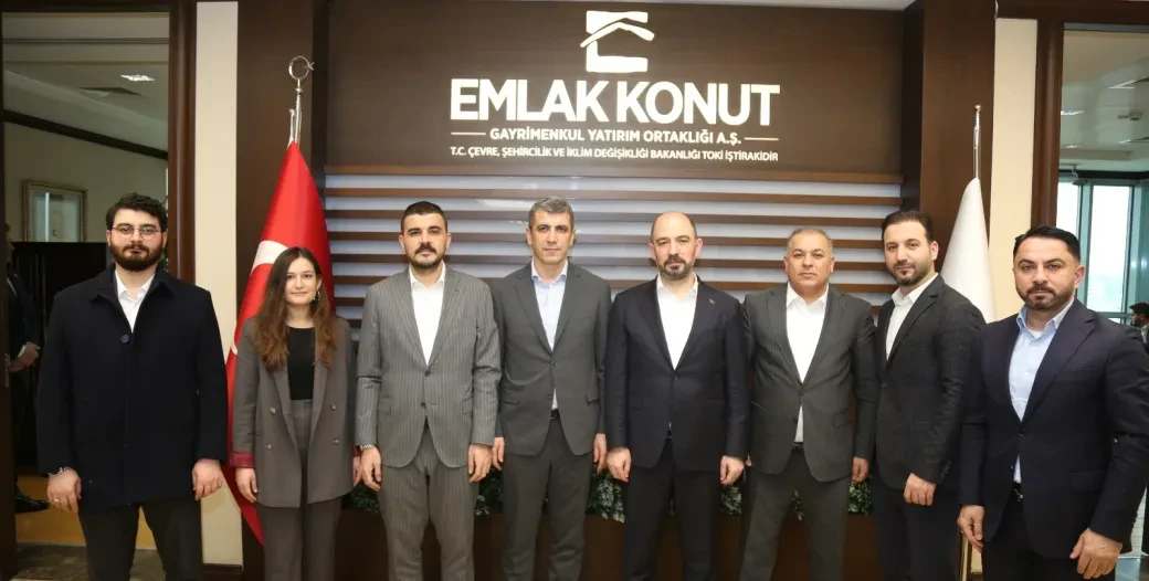 COURTESY VISIT FROM THE CONSTRUCTION AND BUILDING MATERIALS EXECUTIVE BOARD TO EMLAK KONUT