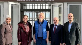 TEXTILE LEATHER AND READY-MADE CLOTHING SECTOR BOARD PAID A CORPORATE VISIT TO MİMAR SİNAN FINE ARTS UNIVERSITY