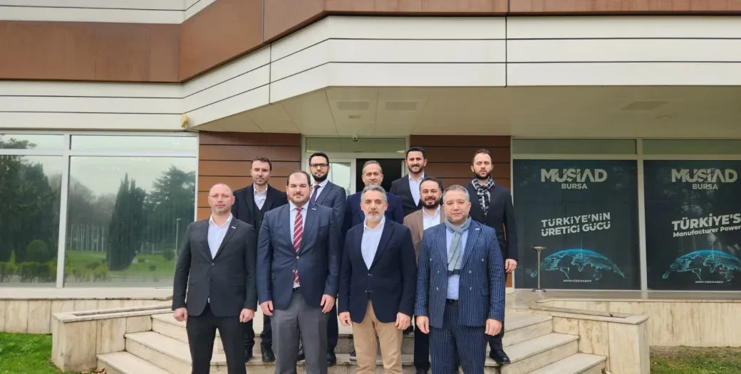 THE MÜSİAD AUTOMOTIVE AND TRANSPORT VEHICLES SECTOR BOARD ORGANIZED A VISIT TO THE MÜSİAD BURSA BRANCH
