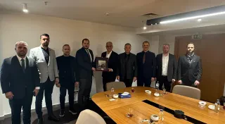AUTOMOTIVE AND TRANSPORT VEHICLES SECTOR BOARD VISITED TOYOTA TÜRKİYE GENERAL MANAGER ALİ HAYDAR BOZKURT