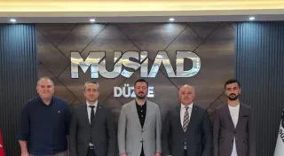 MÜSİAD DIGITAL TECHNOLOGIES SECTOR BOARD VISITED OUR MÜSİAD DÜZCE BRANCH