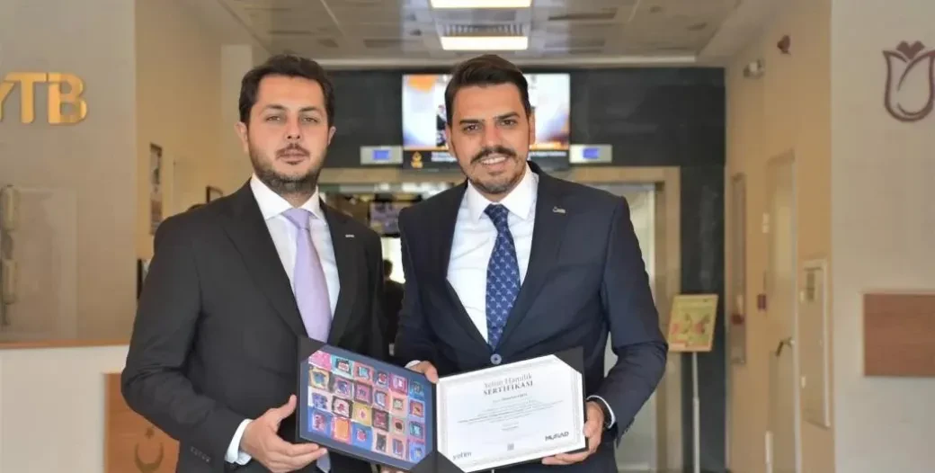 زيارة من مسياد الشباب إلى رئيس YTB Abdullah Eren