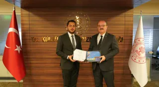 زيارة من مسياد الشباب إلى نائب وزير الثقافة والسياحة السيد Serdar Çam