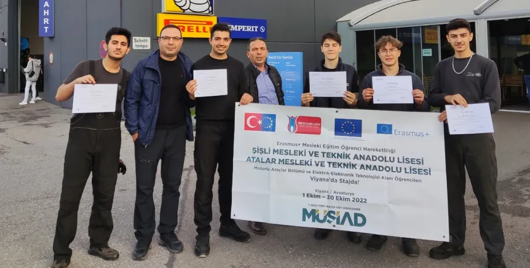 طلاب الثانويات المهنية يخوضون تجربة تدريب في أوروبا بالتعاون مع مسياد