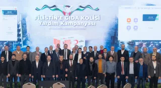 MÜSİAD FİLİSTİN’E GIDA KOLİSİ YARDIM KAMPANYASI DÜZENLENDİ