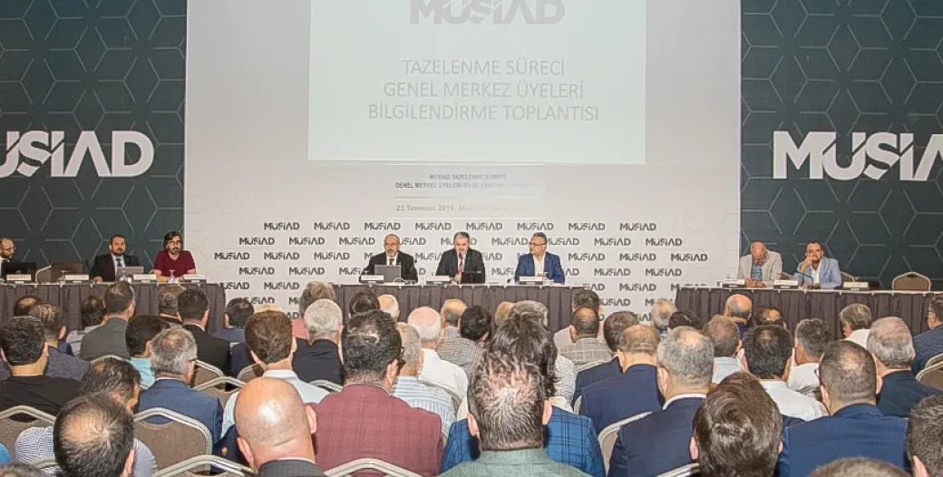 THE MÜSİAD RENEWAL PROCESS BRIEFING MEETING WAS HELD AT THE HEAD OFFICE