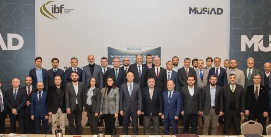 MÜSİAD İLE MARMARA ÜNİVERSİTESİ ARASINDA İŞ BİRLİĞİ ANLAŞMASI