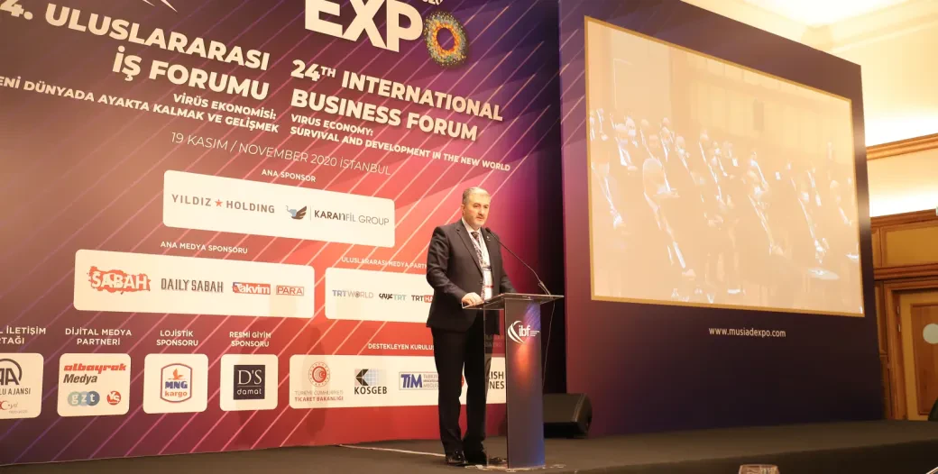 IBF, VİRÜS EKONOMİSİ GÜNDEMİYLE DÜNYA İŞ İNSANLARIYLA BULUŞTU