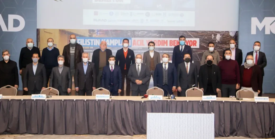 MÜSİAD VE 21 STK LÜBNAN’DAKİ FİLİSTİNLİ MÜLTECİ KAMPLARI İÇİN HAREKETE GEÇTİ