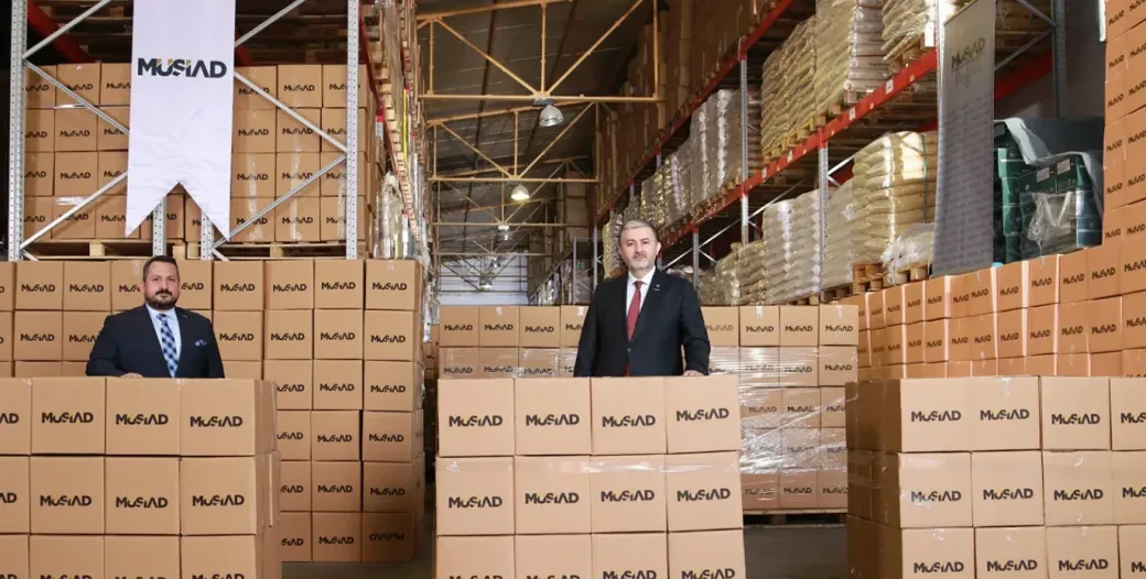 More Than 100 Thousand Food Parcels from MÜSİAD to Those in Need During Ramadan