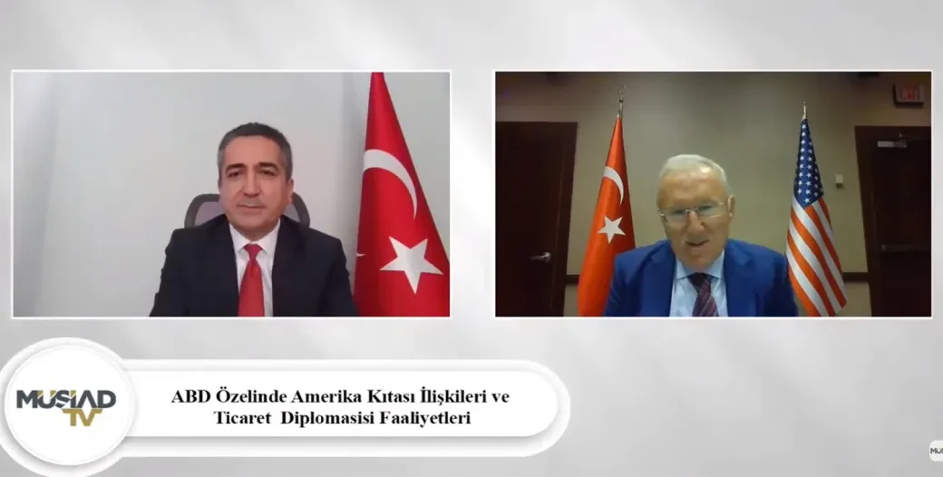 MÜSİAD WASHİNGTON BÜYÜKELÇİMİZ MURAT MERCAN’I MİSAFİR ETTİ