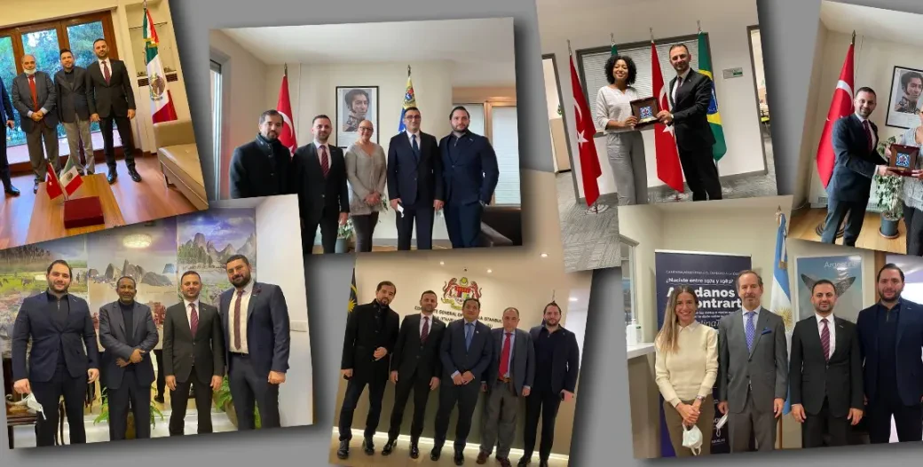 زيارة من مسياد إلى بعثات البرازيل والأرجنتين والمكسيك وفنزويلا وماليزيا والسودان