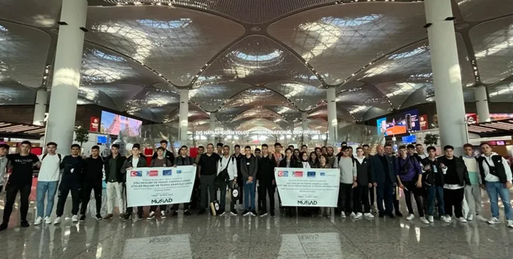 VOCATIONAL HIGH SCHOOL STUDENTS WILL DO INTERNSHIPS AT DESIGNATED COMPANIES IN EUROPE