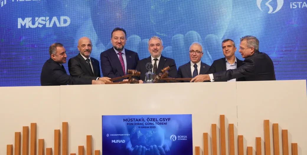 BORSA İSTANBUL’DA “GONG” SESİ MÜSTAKİL ÖZEL GİRİŞİM SERMAYESİ YATIRIM FONU İÇİN ÇALDI
