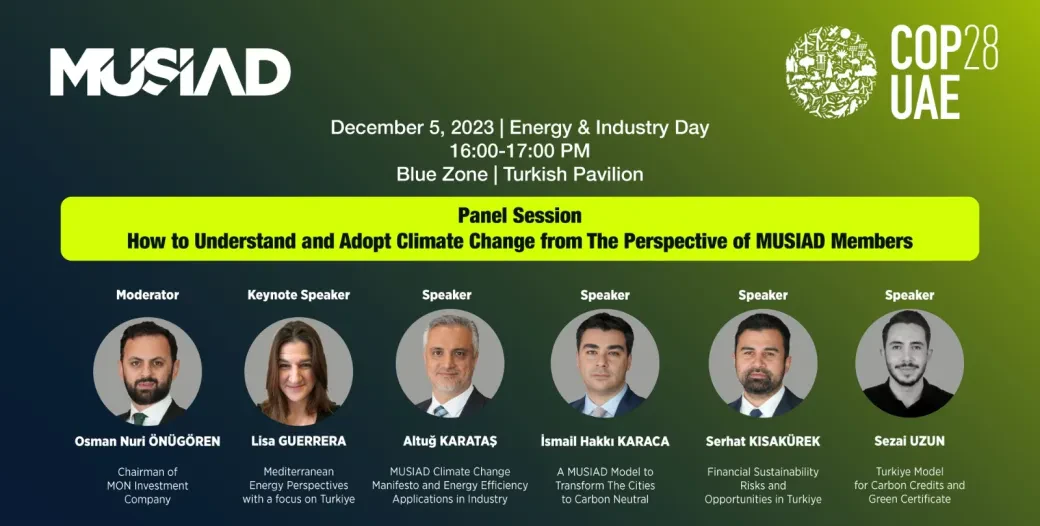تنظيم جلسة لمسياد في COP28 UAE