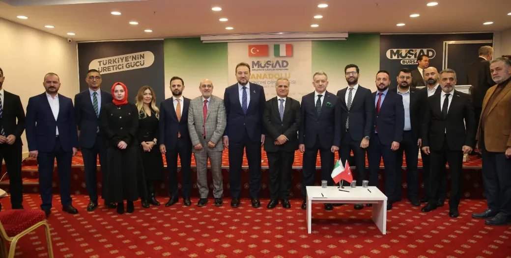 MÜSİAD BUILT THE COMMERCIAL DIPLOMACY BRIDGE WITH ITALY IN BURSA