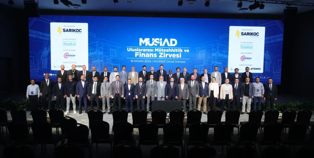 MÜSİAD INTERNATIONAL CONTRACTING AND FINANCE SUMMIT WAS HELD