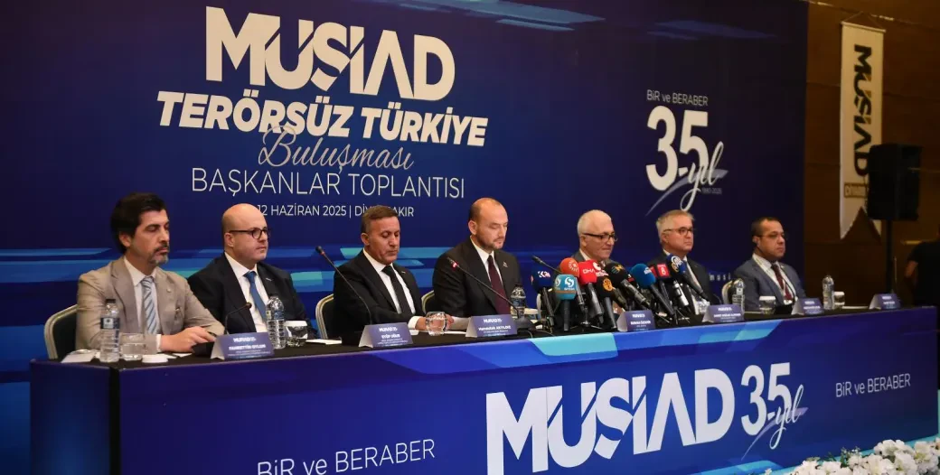MÜSİAD BAŞKANLAR TOPLANTISI “TERÖRSÜZ TÜRKİYE” VİZYONU İLE DİYARBAKIR’DA GERÇEKLEŞTİRİLDİ