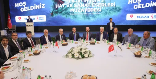 İş Dünyası Filistin İçin Bir Araya Geldi: 500 Eser Müzayedeye Çıktı