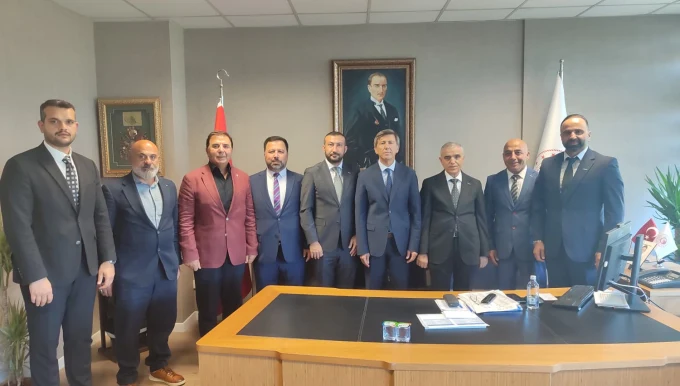MÜSİAD LOJİSTİK SEKTÖR KURULU’NDAN İSTANBUL GÜMRÜK VE DIŞ TİCARET BÖLGE MÜDÜRÜ MEHMET ENVER KÖK’E NEZAKET ZİYARETİ