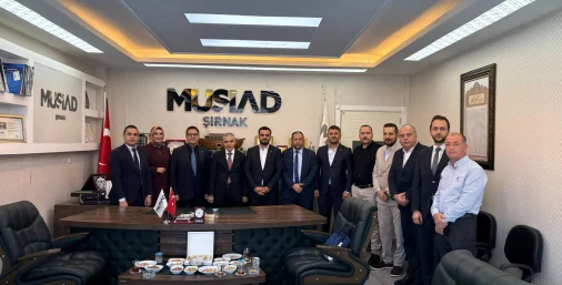 MÜSİAD LOJİSTİK SEKTÖR KURULU ŞIRNAK’TA TEMASLARDA BULUNDU