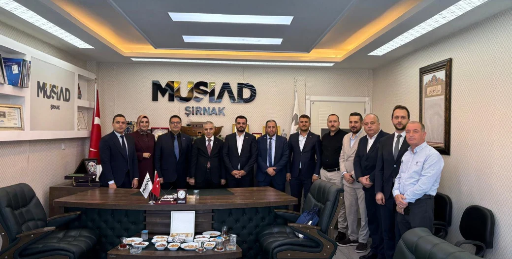 MÜSİAD LOJİSTİK SEKTÖR KURULU ŞIRNAK’TA TEMASLARDA BULUNDU